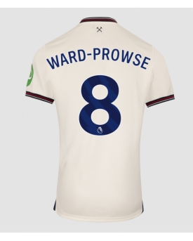 Billige Fotballdrakt West Ham United James Ward-Prowse #8 Replika Bortedrakt 2025-26 Kortermet Billige Fotballdrakt West Ham United James Ward-Prowse #8 Replika Bortedrakt 2025-26 Kortermet
